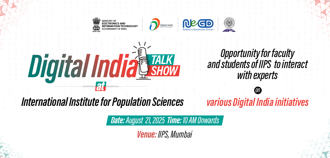Digital India TALK SHOW International Institute for Population Sciences