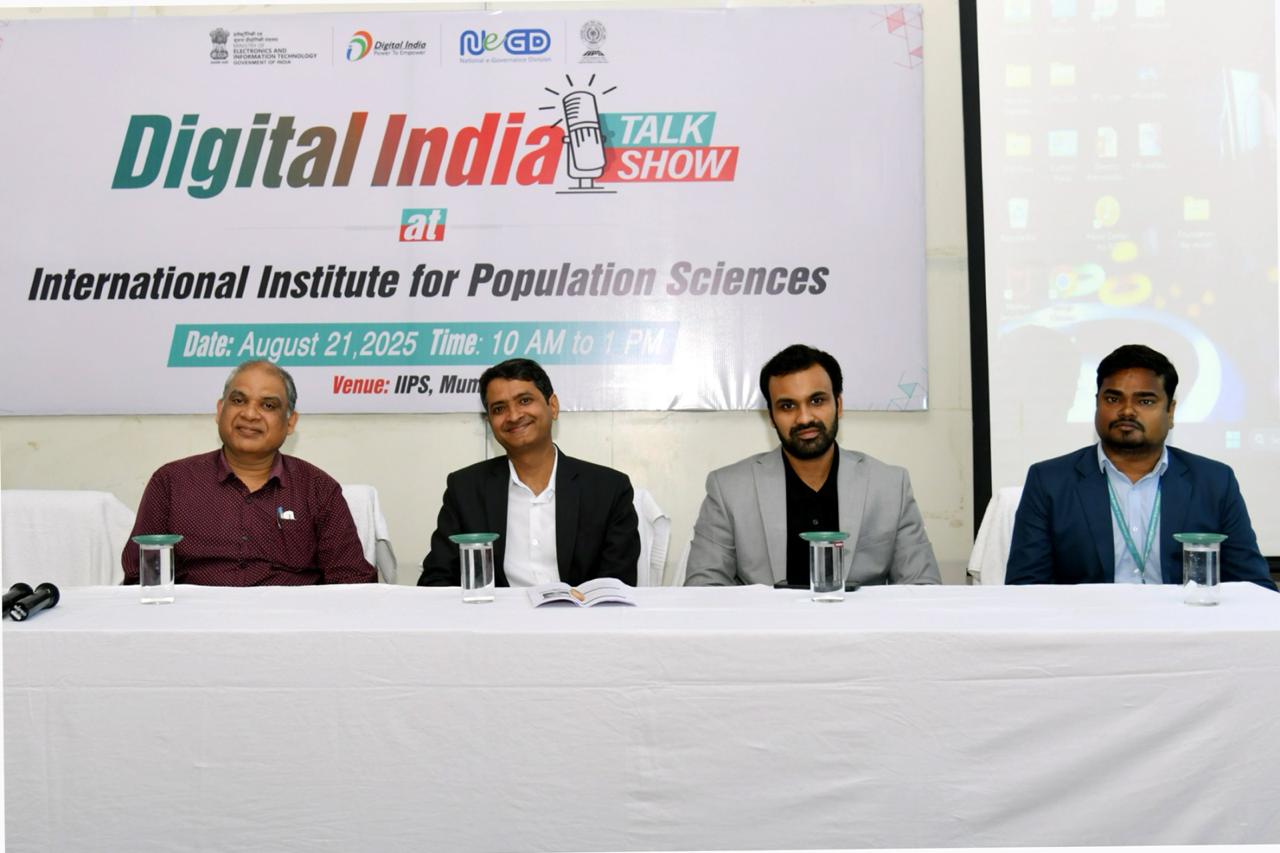 Successful Organization of the Digital India Workshop at IIPS, Mumbai