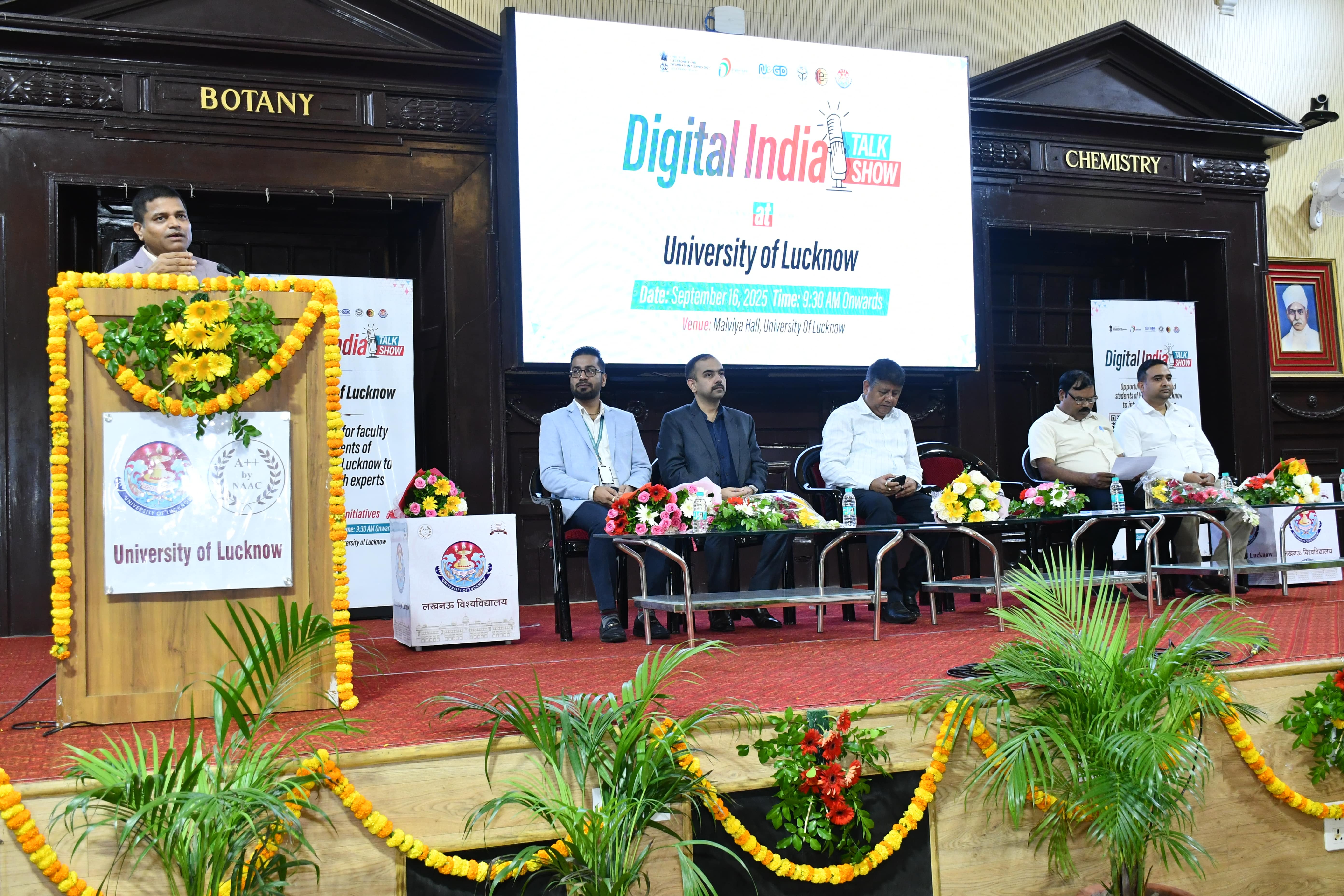 Digital India Talk Show at Lucknow University