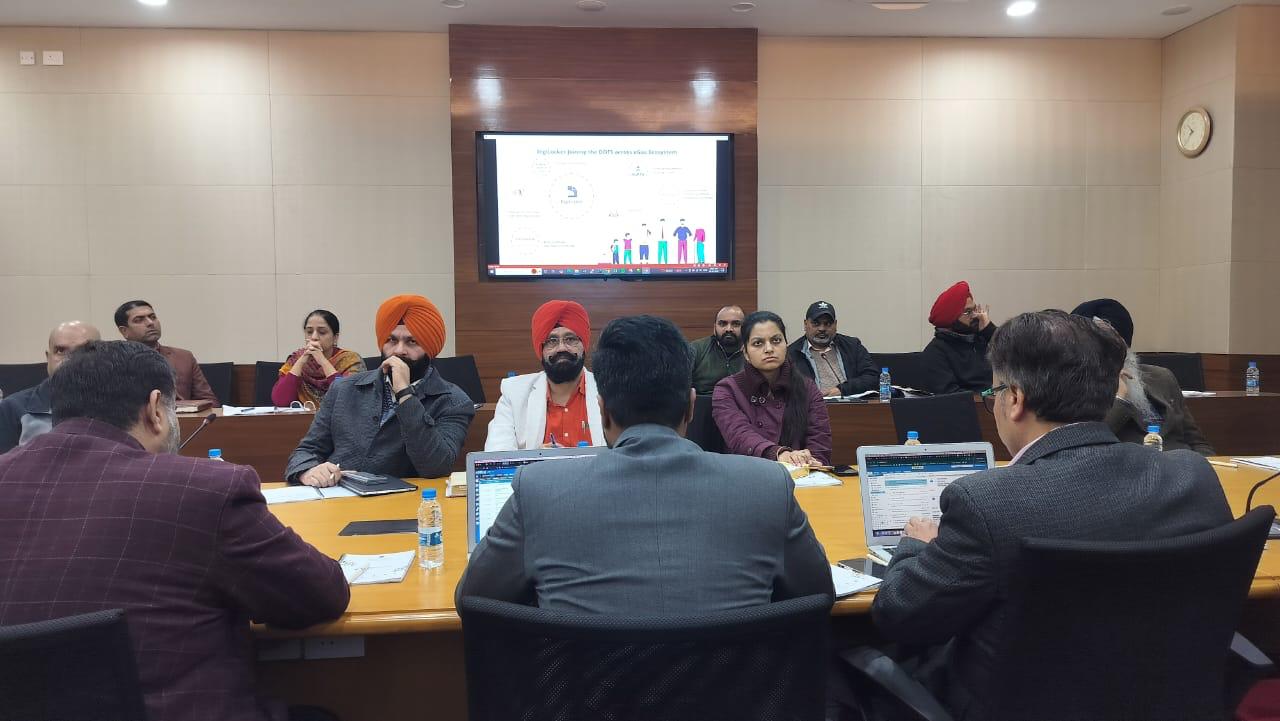 Workshop on DigiLocker/ Entity Locker in Punjab Secretariat