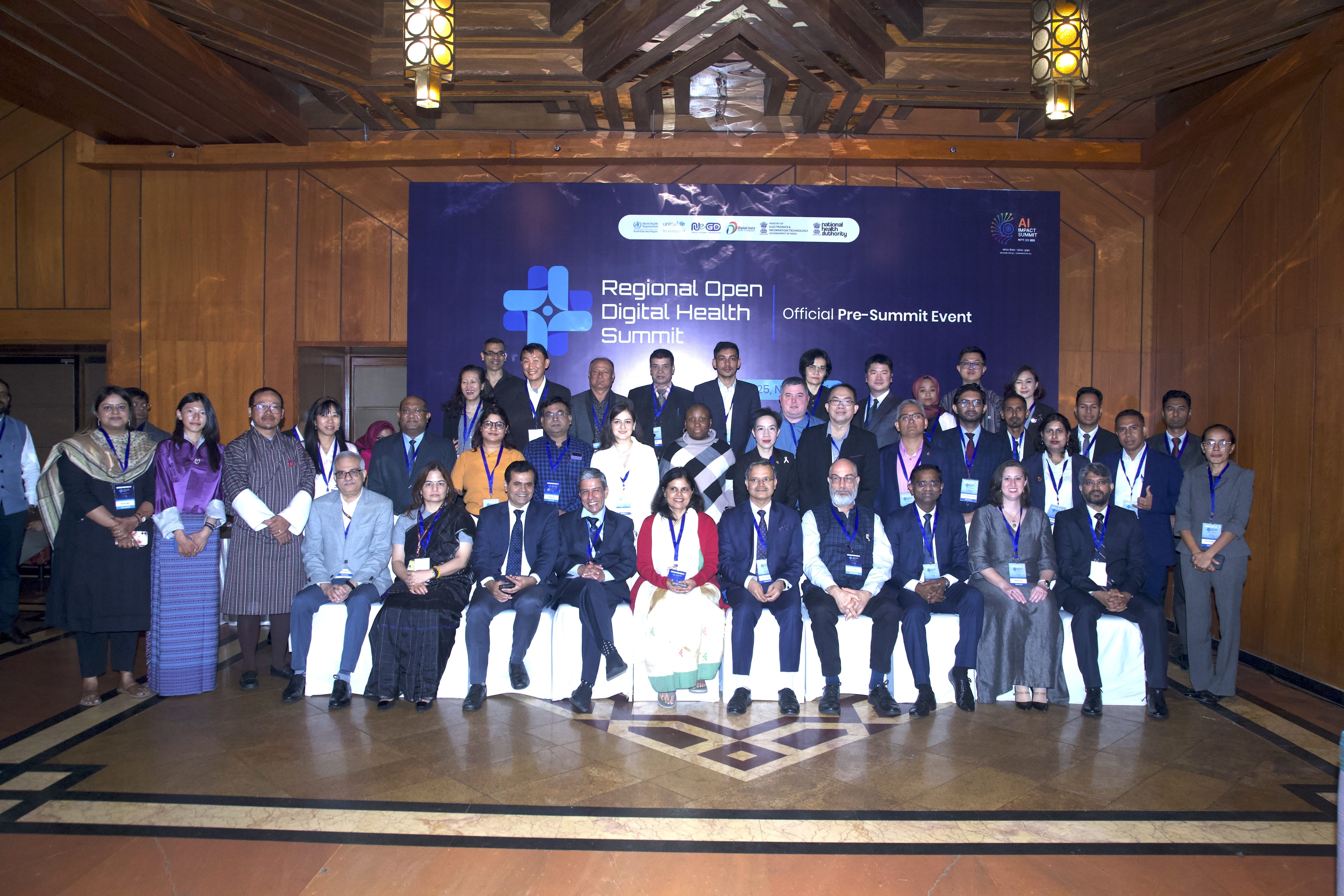 Member States reflect on framework for South-East Asia Digital Health and AI Collaborative Network (SEA-DAC) at Regional Open Digital Health Summit 2025