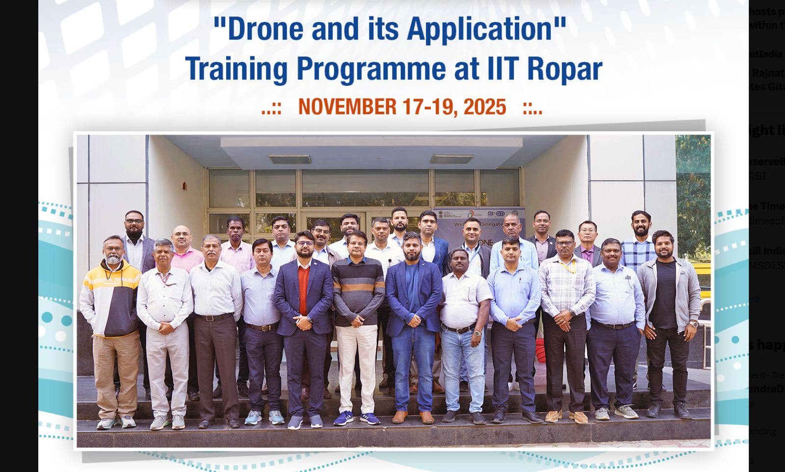 NeGD Organizes ‘Drone and it’s Application’ Programme