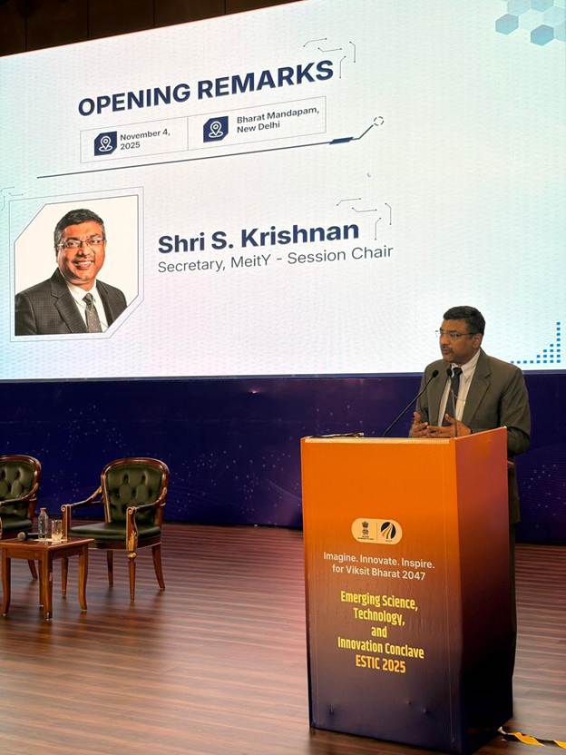 AI Is a Horizontal, Cross-Cutting Technology That Can Transform Lives and Accelerate India’s Progress towards Viksit Bharat 2047: Shri S Krishnan, Secretary, Meity