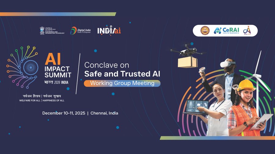IIT Madras and IndiaAI Mission to Host Global Conclave on Safe & Trusted AI Ahead of India – AI Impact Summit 2026