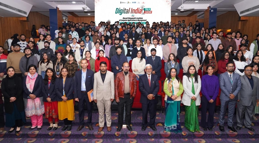 Digital India Awareness Workshop organised at Bharati Vidyapeeth Institute of Computer Applications & Management, Delhi