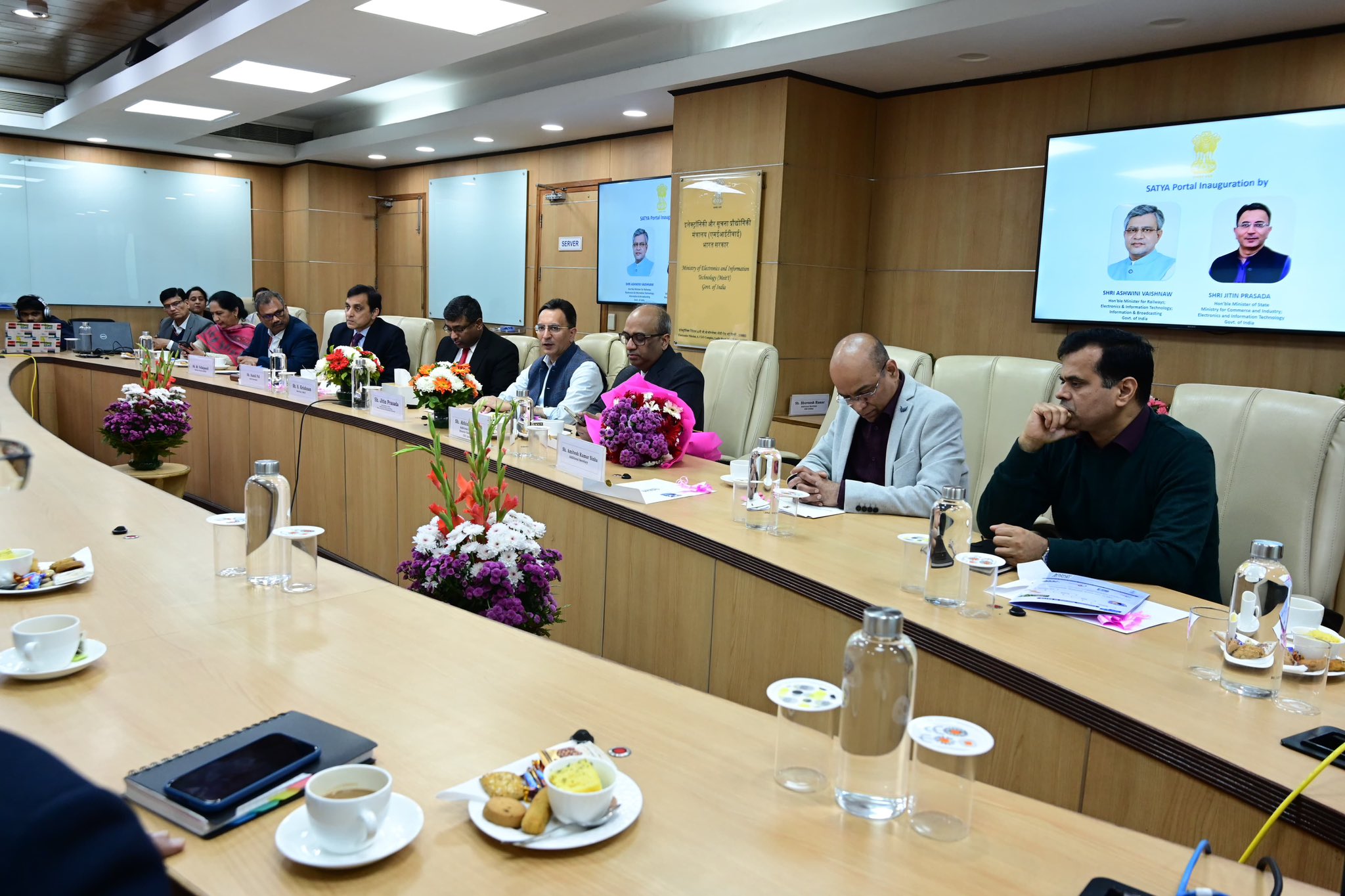 Shri Jitin Prasada Inaugurates STQC Lab Automation Portal ‘SATYA’