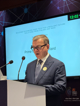 Expanding strategic partnership between Finland and India across advanced technology domains highlighted at India AI Impact Summit 2026