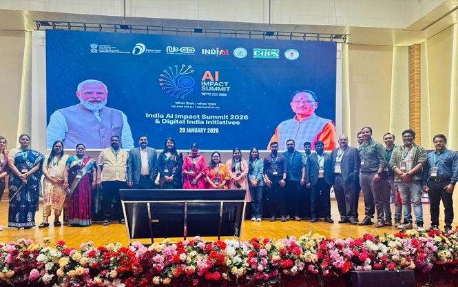 Awareness Workshop on Digital India Initiatives & India AI Impact Summit held at IIIT Naya Raipur, Chhattisgarh