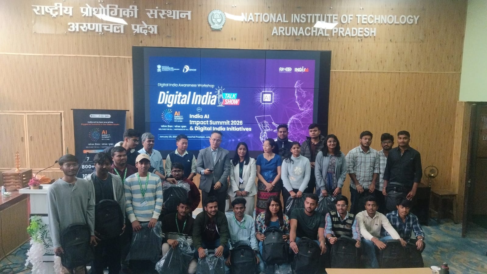 DI Awareness Workshop on IndiaAI Impact Summit & DI Initiatives successfully conducted in Arunachal Pradesh