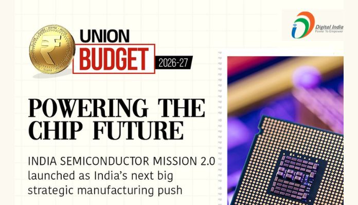Budget 2026-27 announces the launch of India Semiconductor Mission (ISM) 2.0