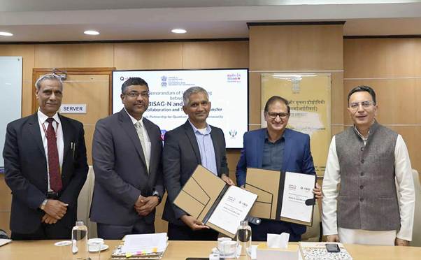 BISAG-N and QNu Labs Sign MoU for collaboration and technology transfer to Strengthen India’s Quantum-Resilient Cybersecurity Capabilities