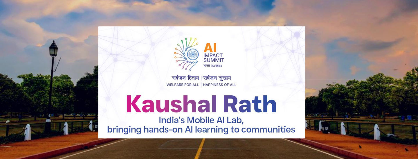 Flag-off Ceremony of the IndiaAI ‘Yuva AI for All’ Mobile Showcase at India Gate