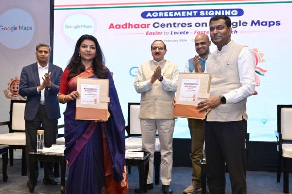 UIDAI joins hand with Google for displaying authorised Aadhaar Centres on Google Maps