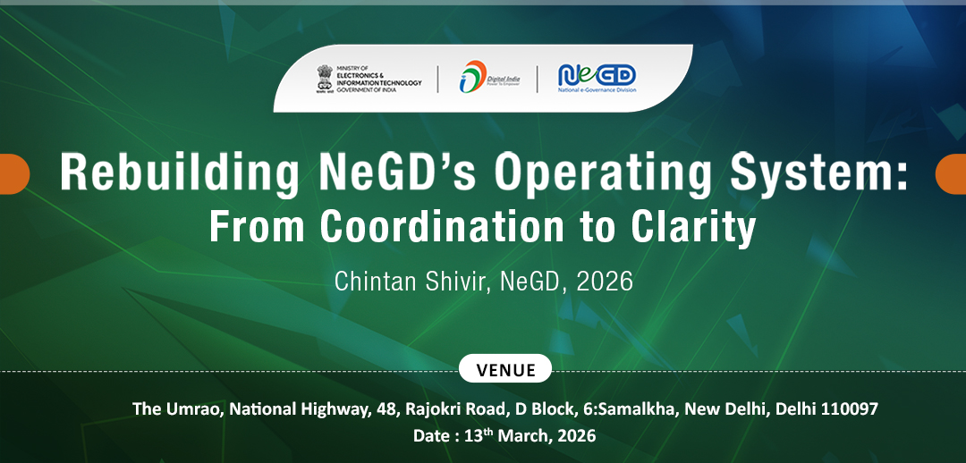 Chintan Shivir, NeGD, 2026