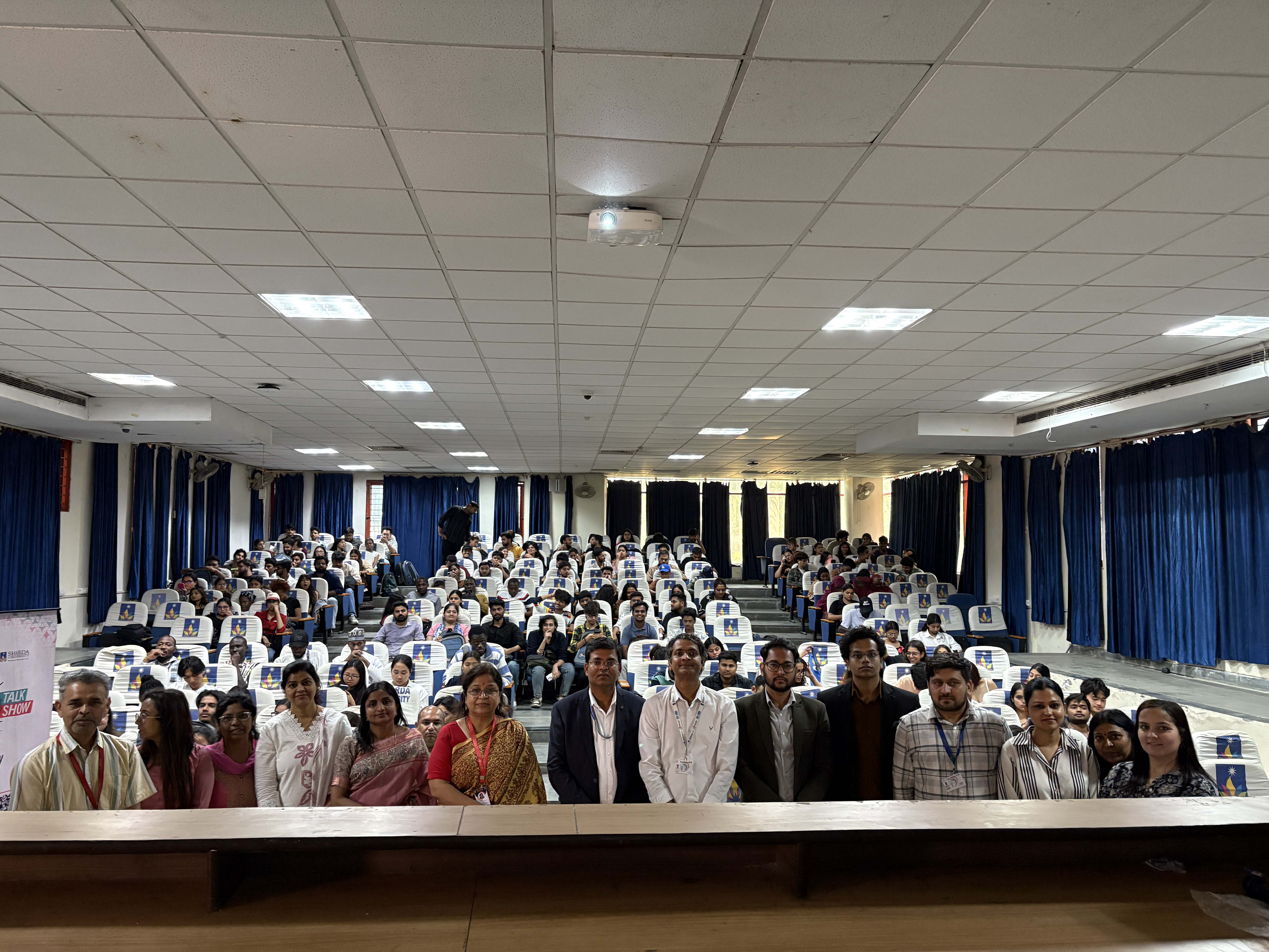 Digital India Talk Show cum Interactive Session organized at Sharda University, Greater Noida