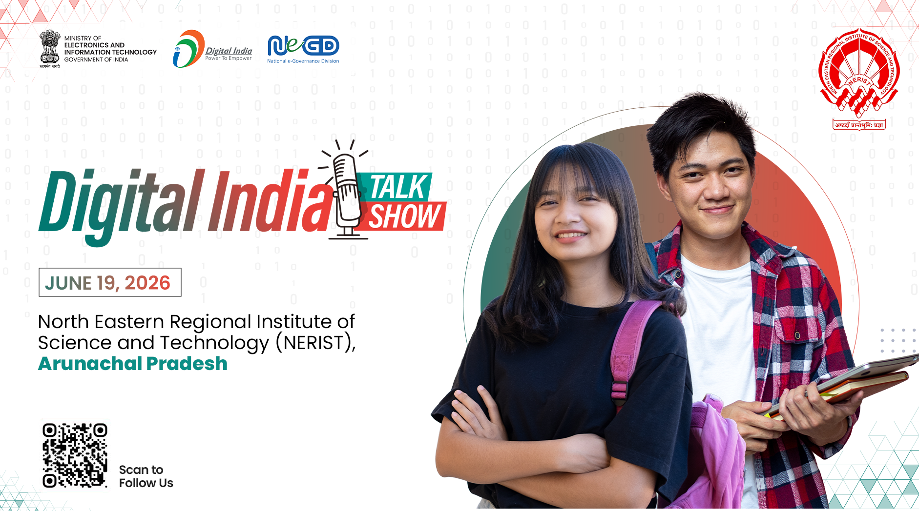 Digital India Talk Show at NERIST, Arunachal Pradesh