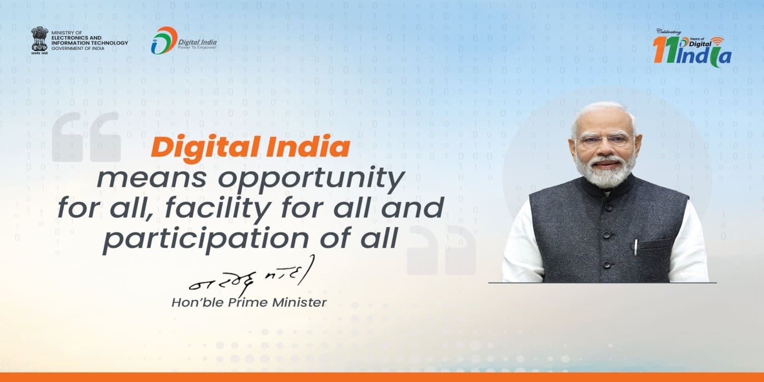 11 Years Of Digital India Second Banner