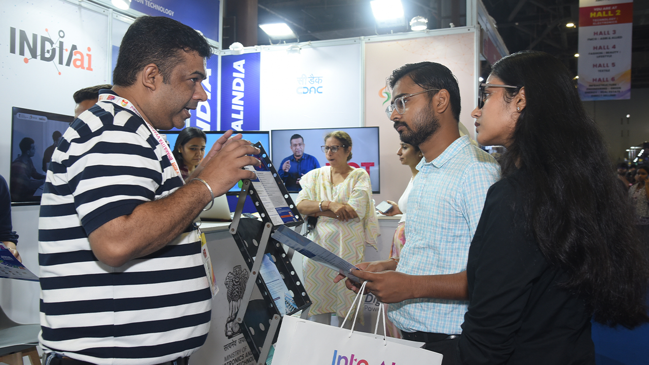 Digital India Initiatives showcased at Bhartiya Vyapar...