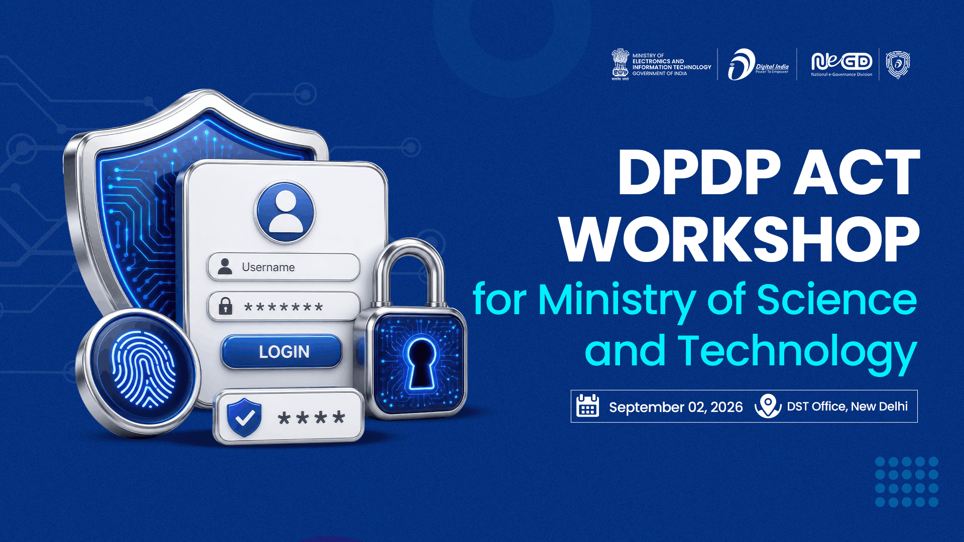 DPDP Act Workshop for Ministry of Science & Technology